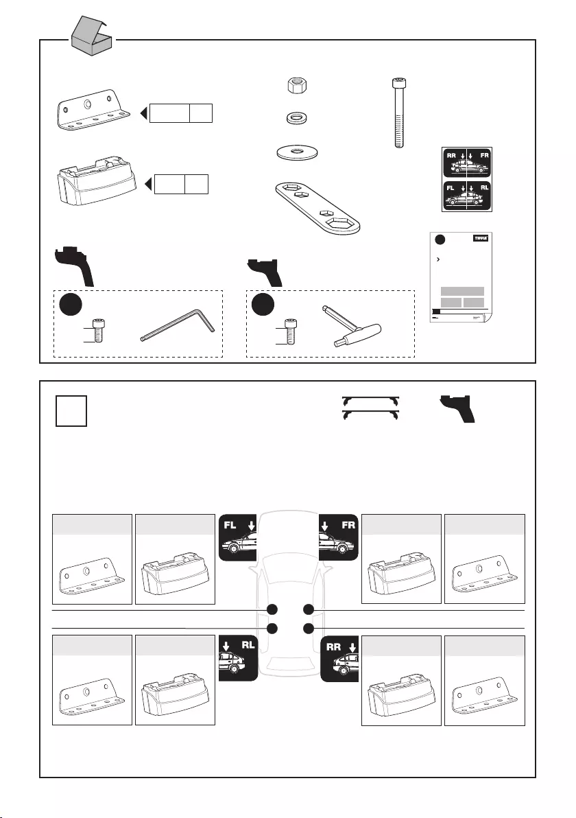 Thule Kit 183032 User Manual